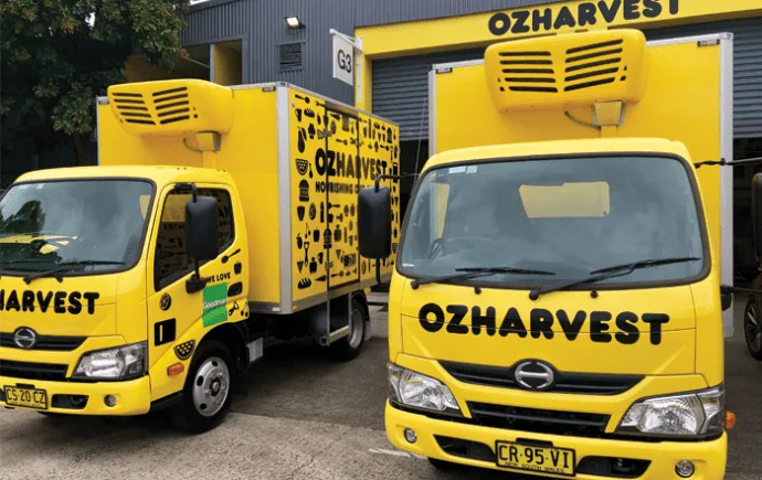 OzHarvest Trucks Canberra