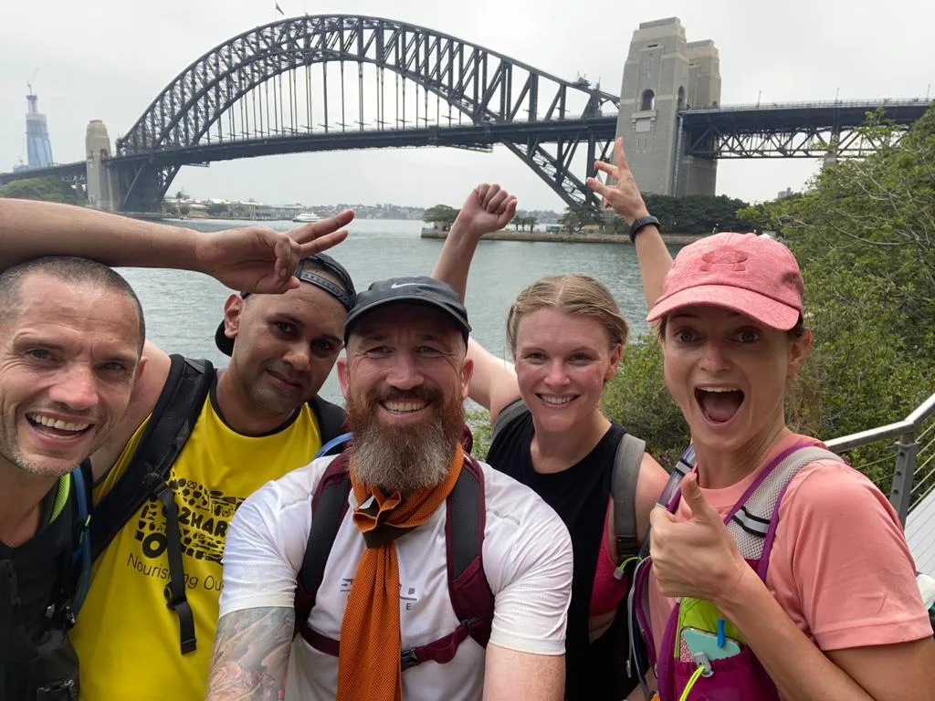 Koh walking in Sydney