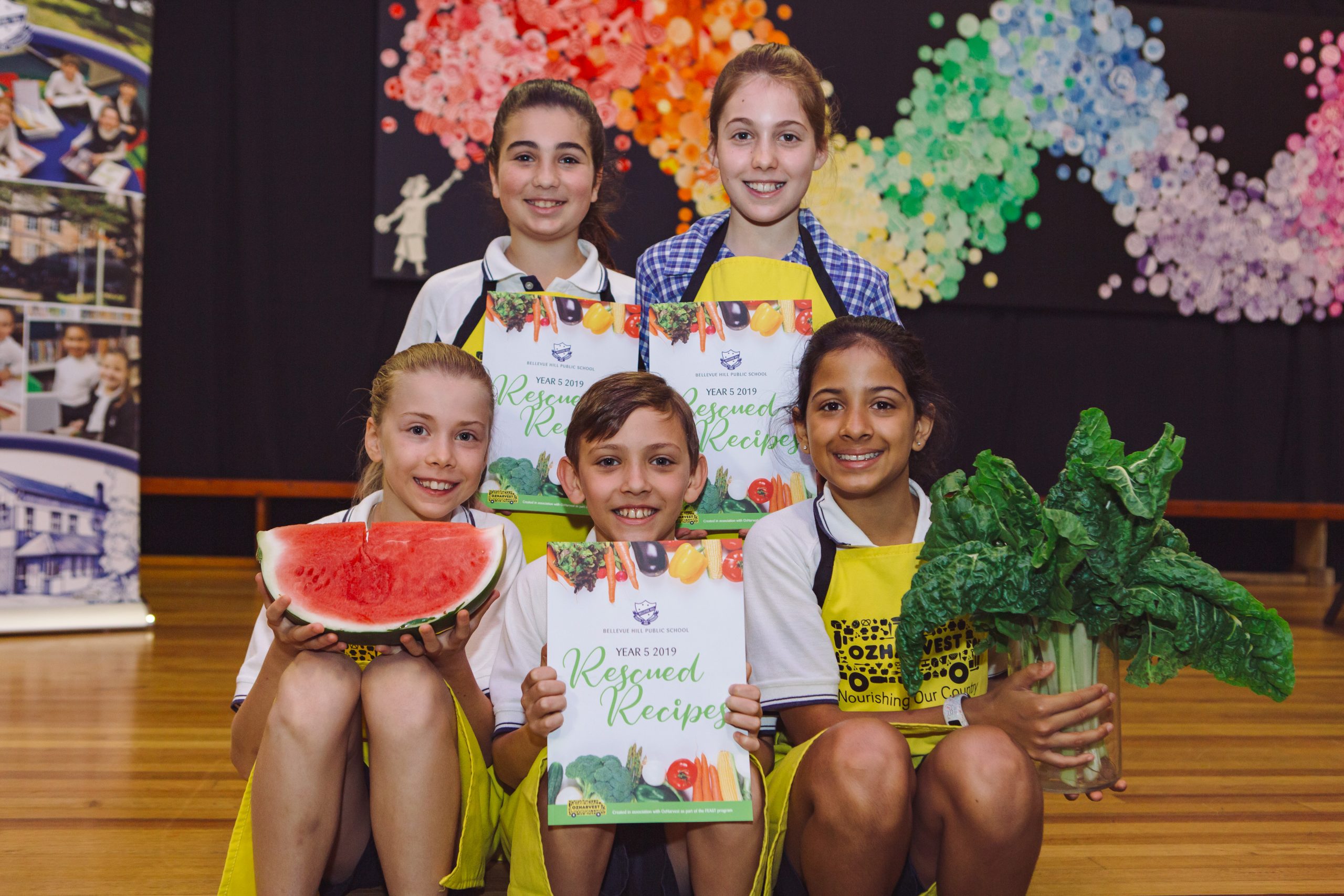 A group of OzHarvest FEAST