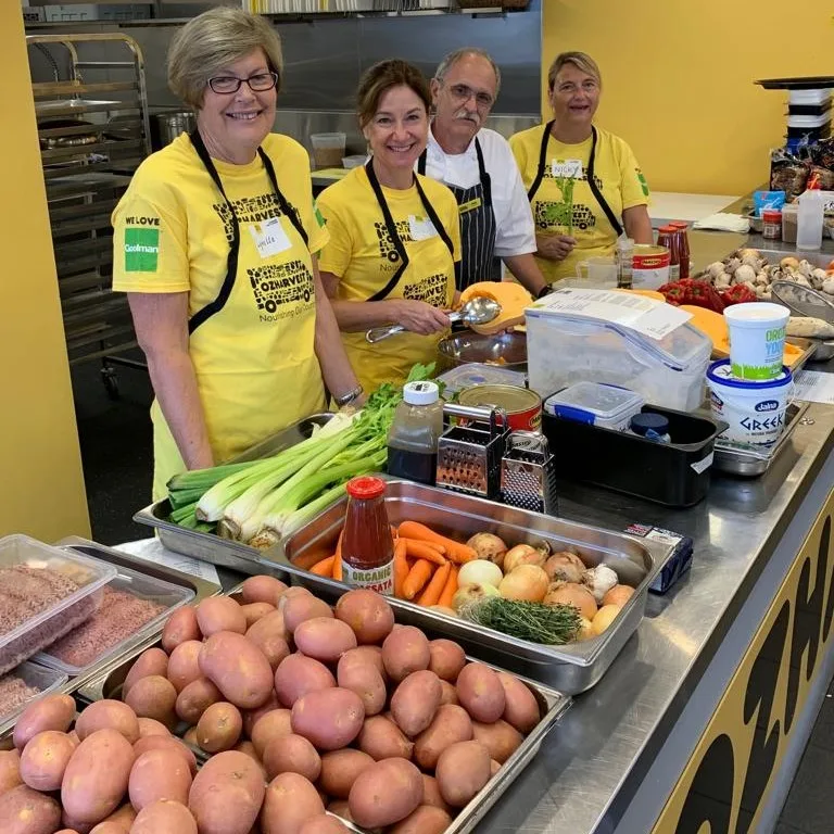 OzHarvest Brisbane volunteers