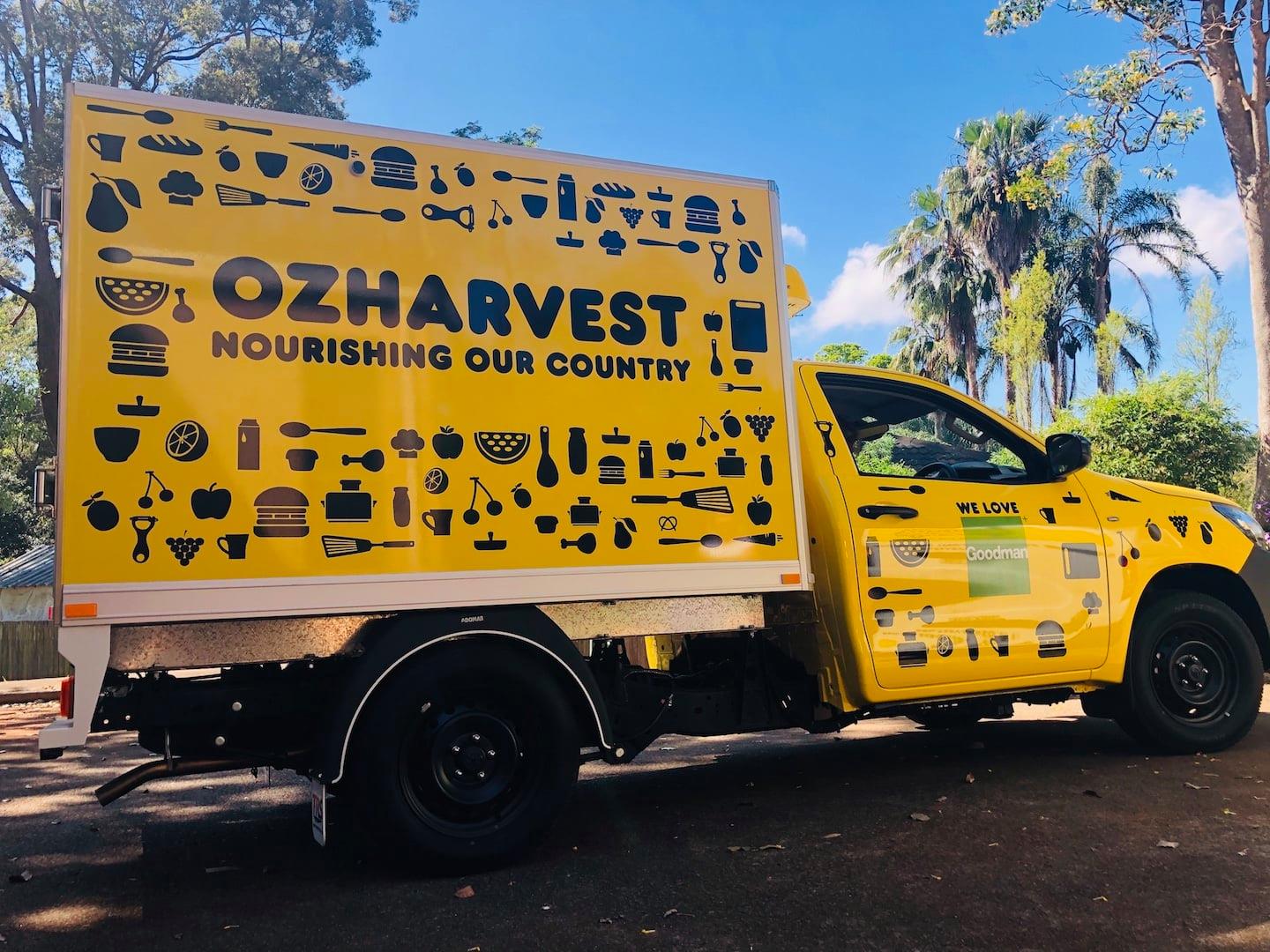 OzHarvest Port Macquarie food truck