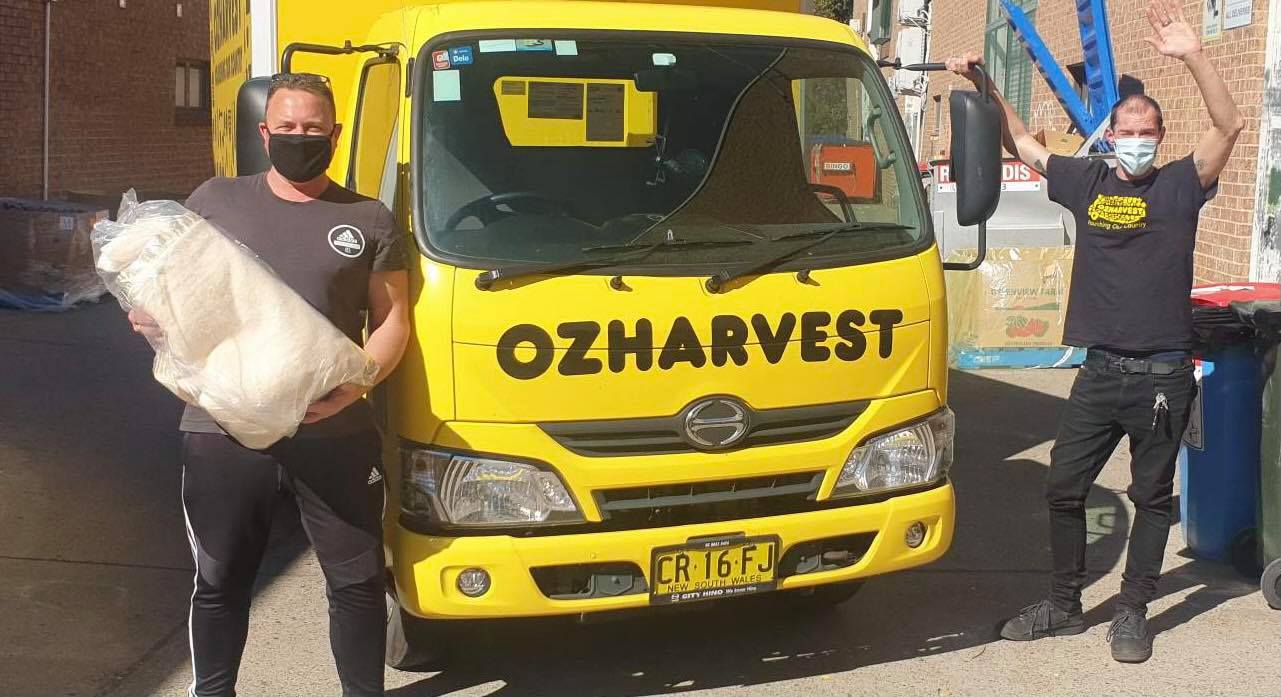 OzHarvest Lomandra blanket story