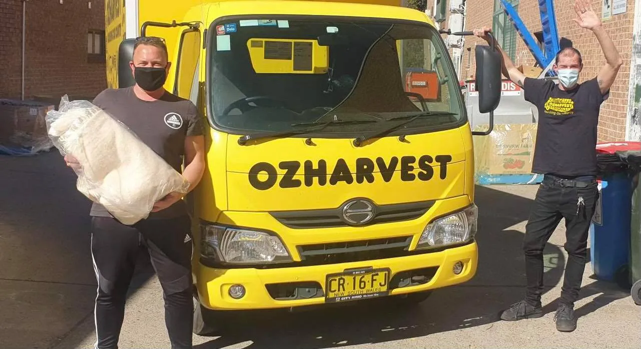OzHarvest Lomandra blanket story