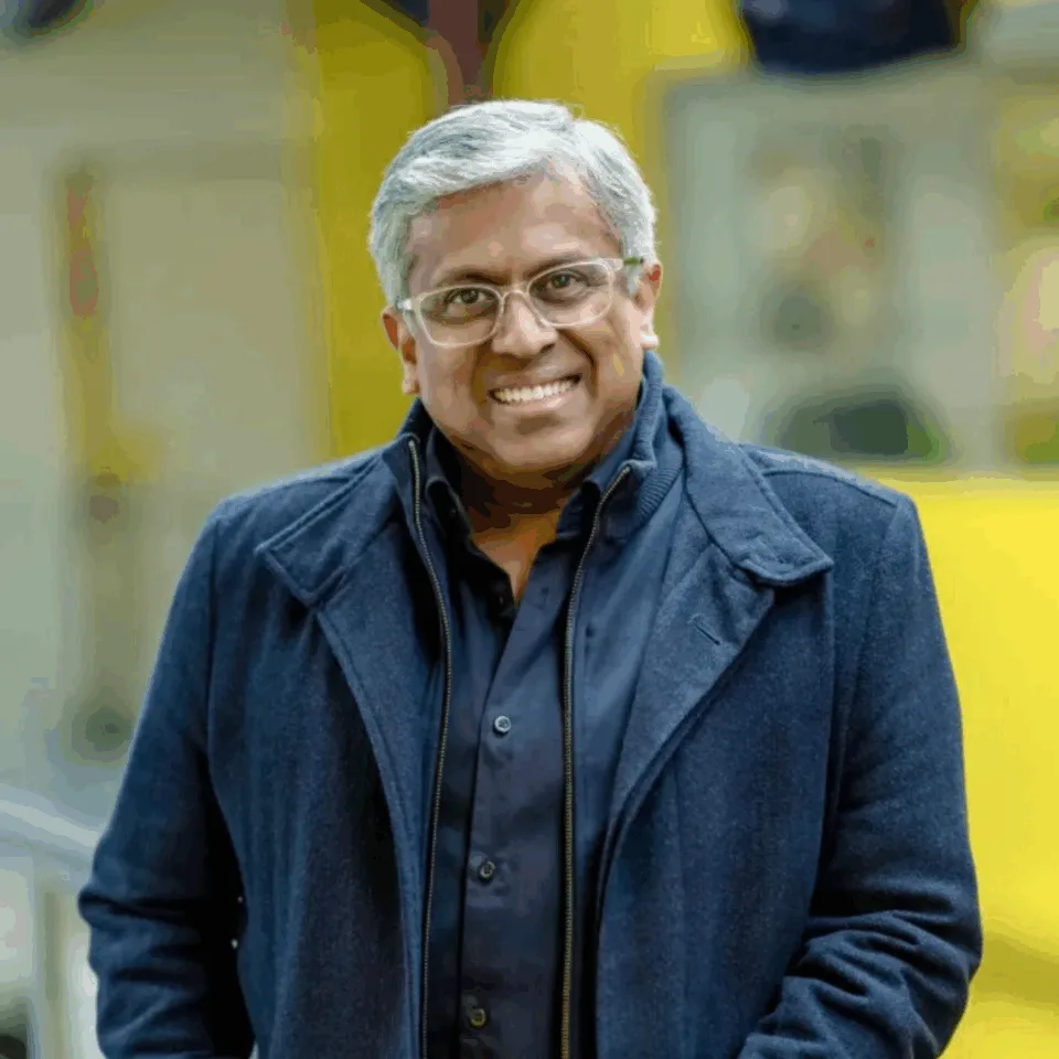 OzHarvest Director of Governance Gopi Krishnan smiling.