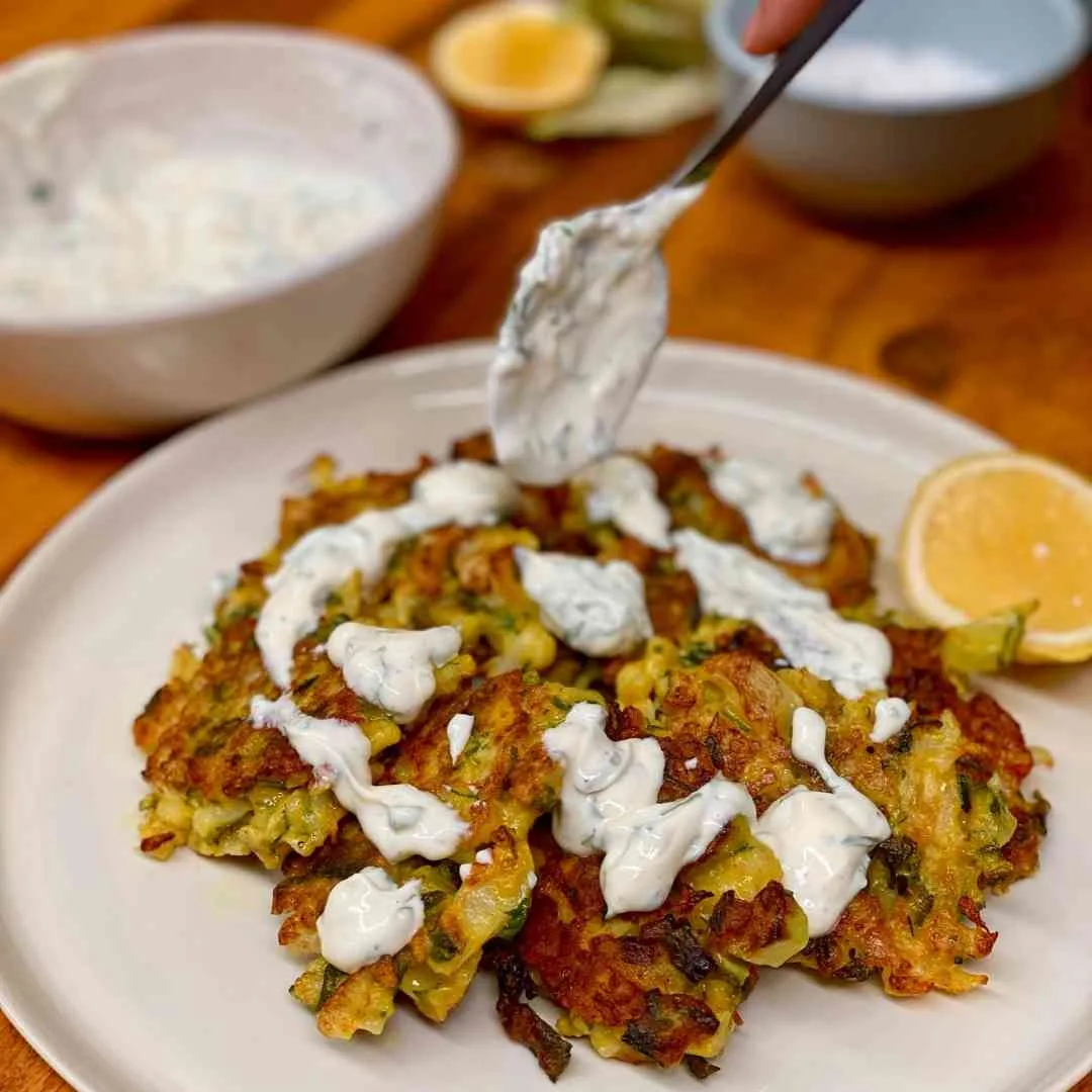 Cauliflower Fritters