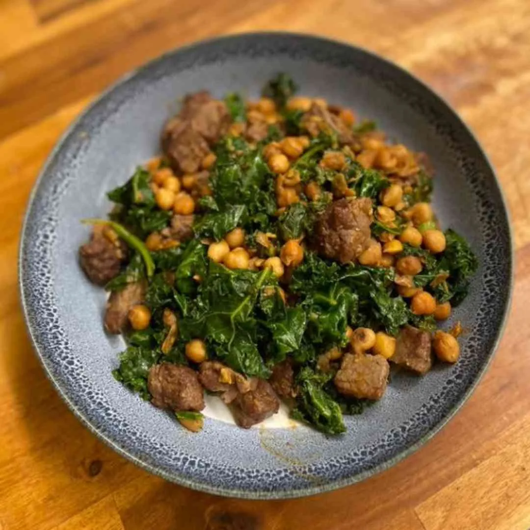 Indian Spiced Leftover Lamb