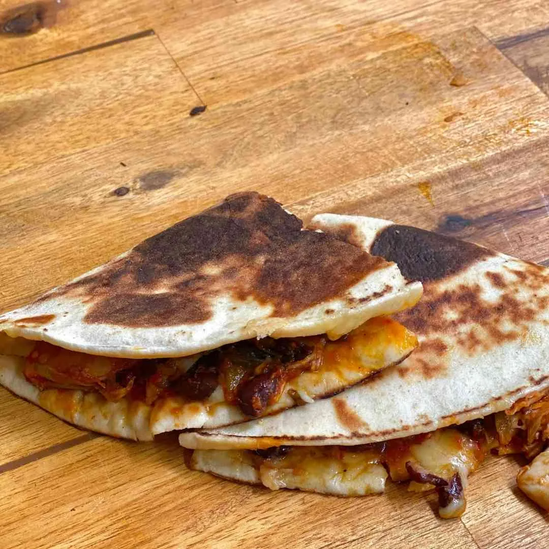 Roast Chicken Quesadilla