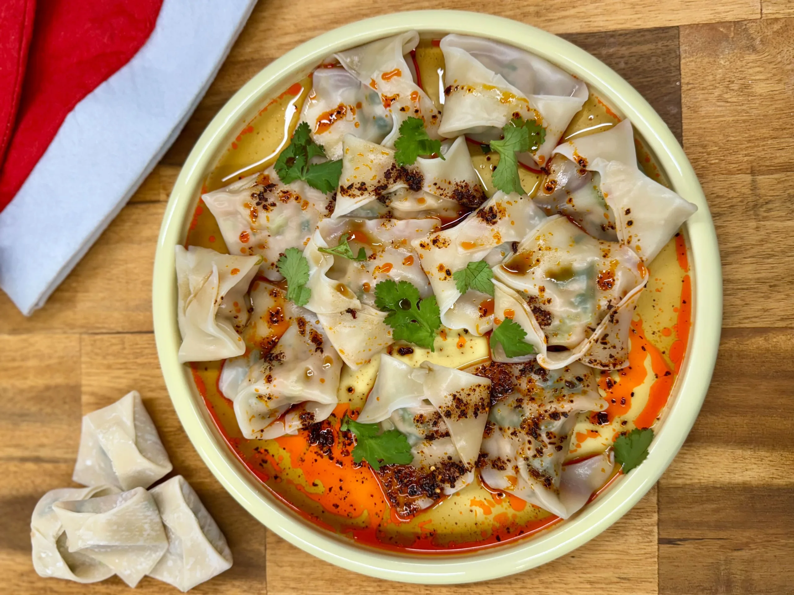 Ham and Prawn Dumplings