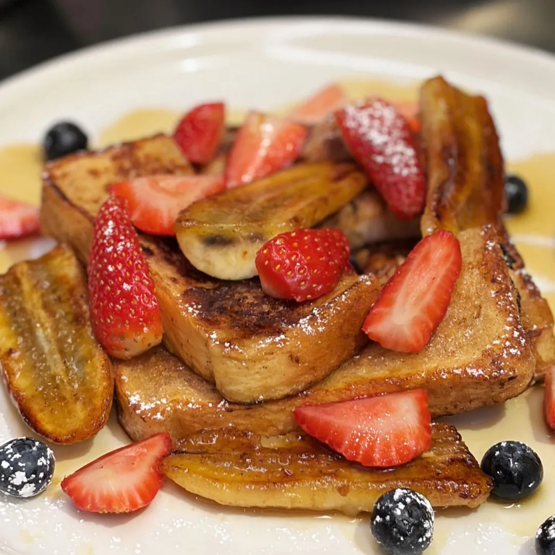 Caramelised Banana French Toast