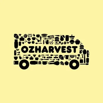 OzHarvest food rescue truck logo.