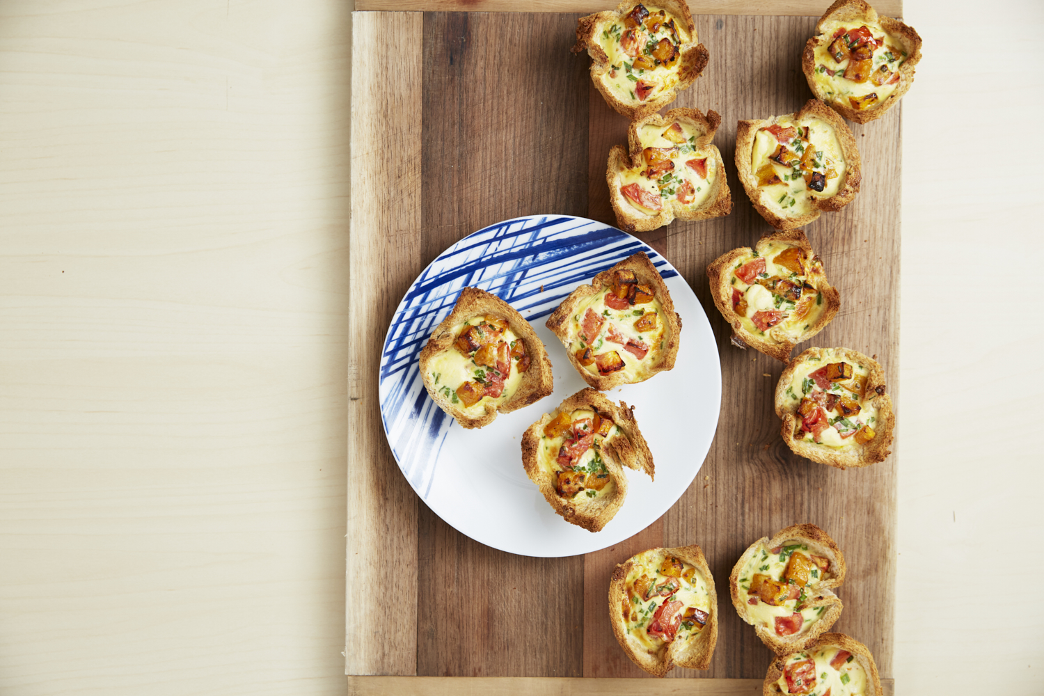 Tomato and Pumpkin Quiche