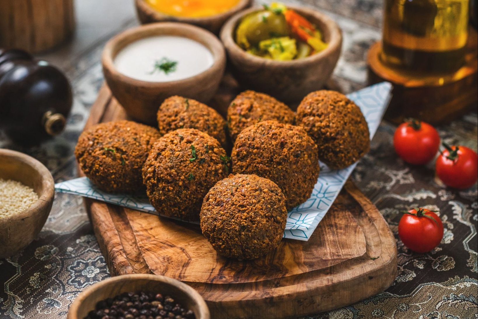 Pea and Broad Bean Falafel